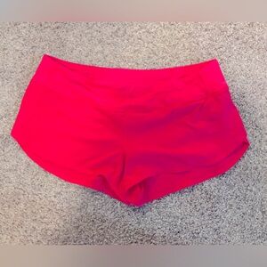 Lululemon speed-up shorts, size 10